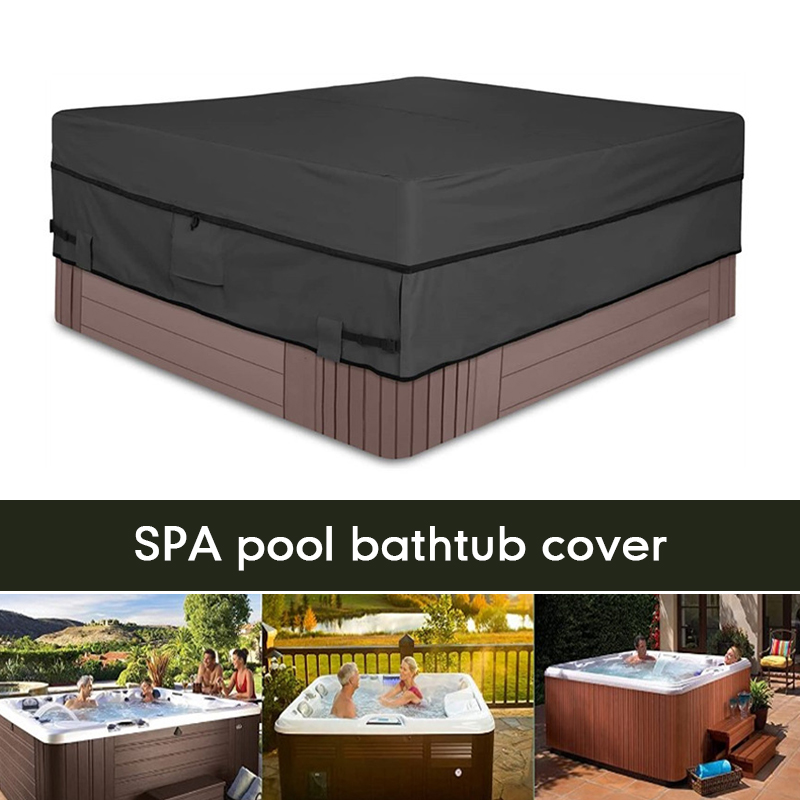 Square Spa Hot Tub Dust Cover  - đánh giá và giá Pool Cover Waterproof
