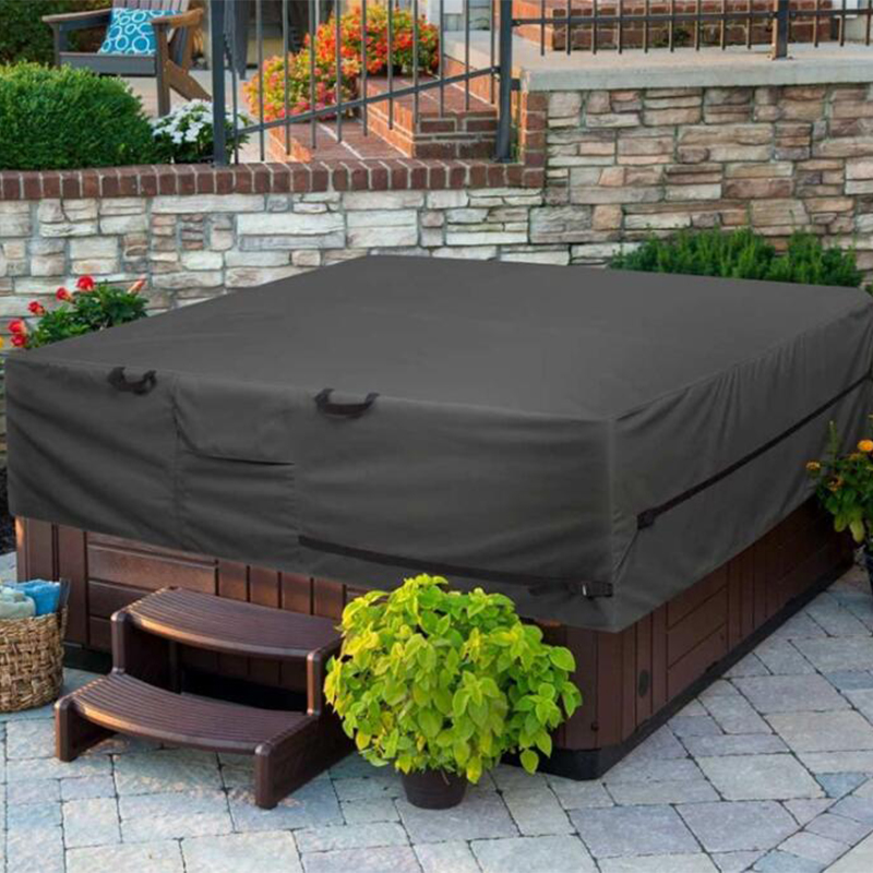 Square Spa Hot Tub Dust Cover  - đánh giá và giá Pool Cover Waterproof