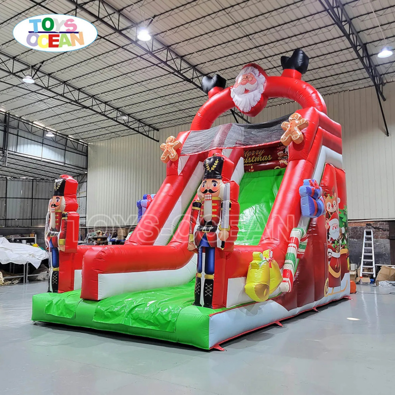 Customized Outdoor Christmas I - đánh giá và giá Water Slide Inflatable