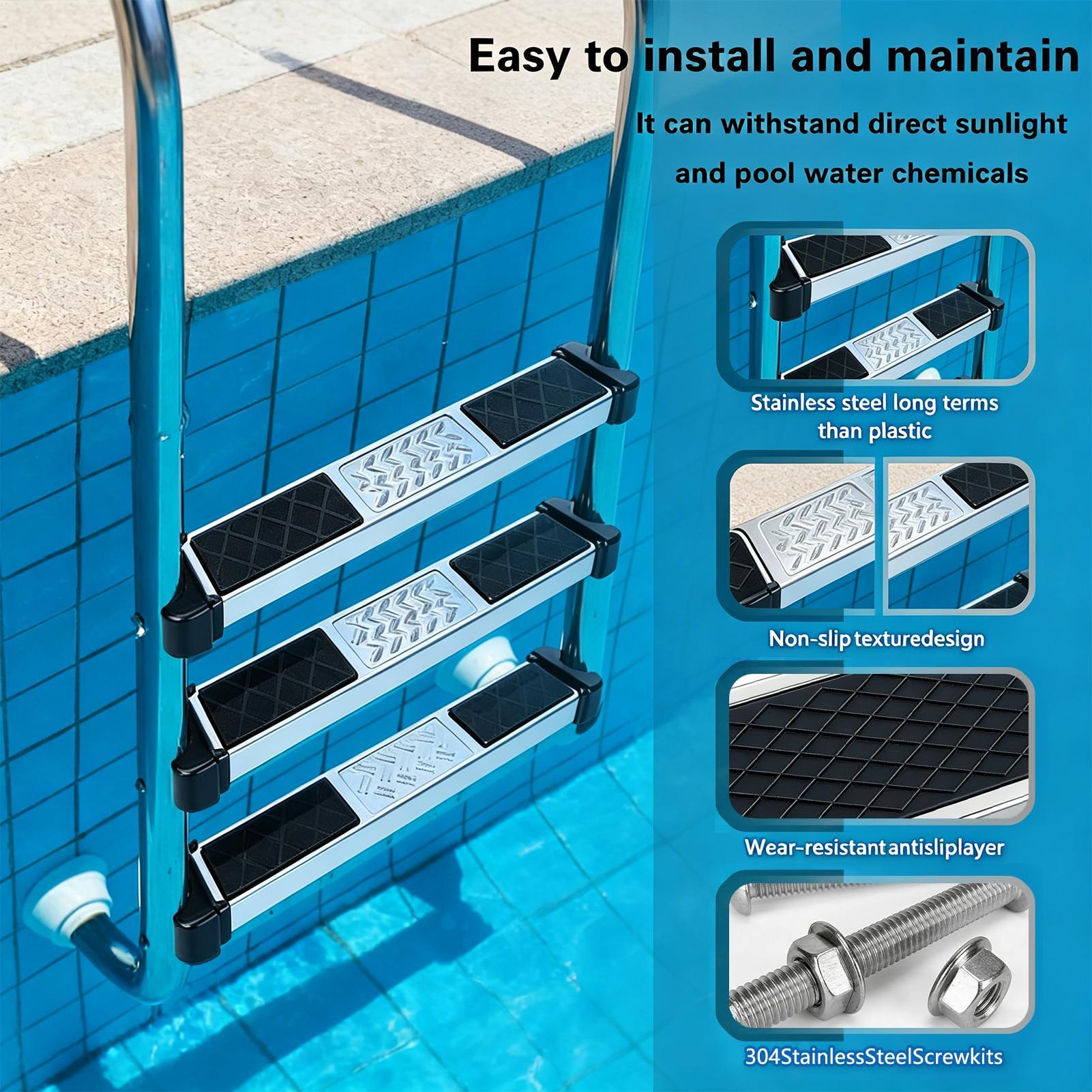 Inground Pool Ladder Steps 1.9 - đánh giá và giá Pool Ladder Above Ground