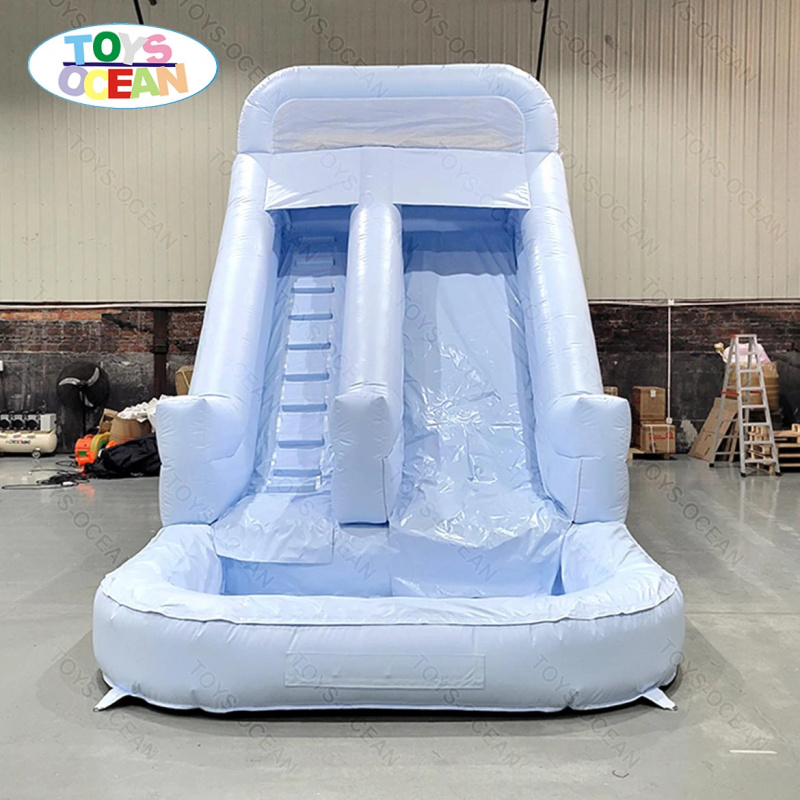 Customized Single Color 0.55mm - đánh giá và giá Water Slide Inflatable