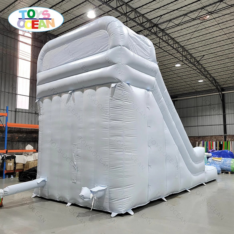 Customized Single Color 0.55mm - đánh giá và giá Water Slide Inflatable