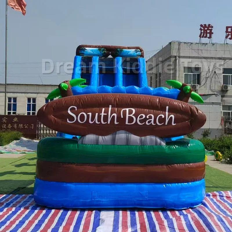 Commercial Tropical Beach Infl - đánh giá và giá Water Slide Inflatable