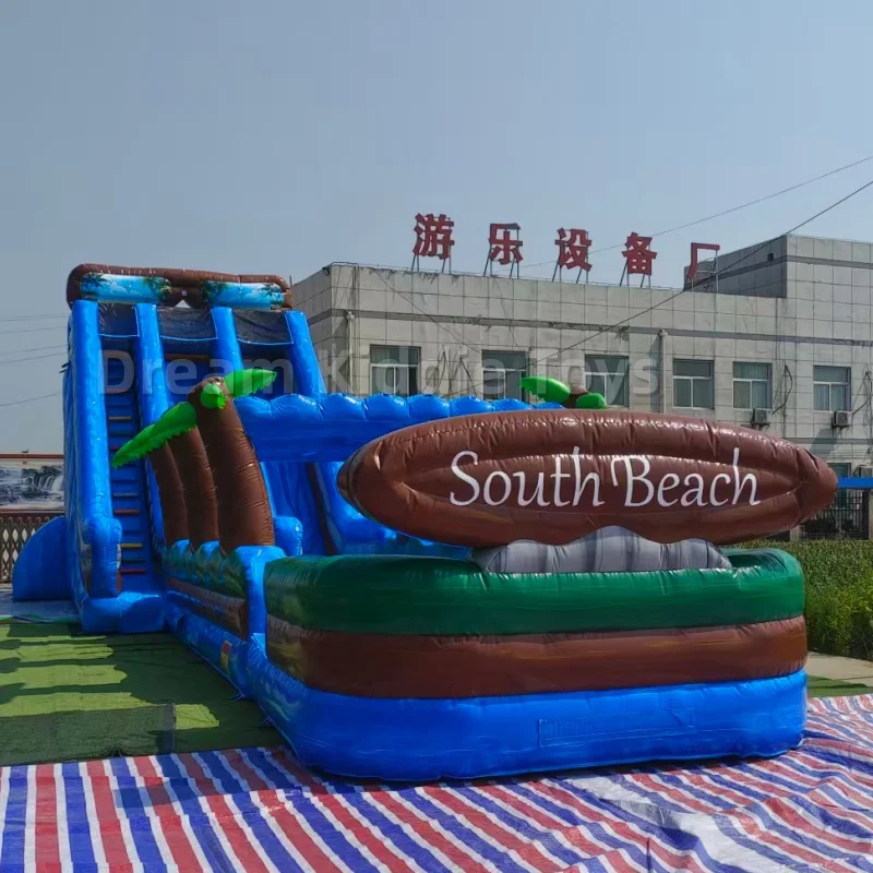 Commercial Tropical Beach Infl - đánh giá và giá Water Slide Inflatable