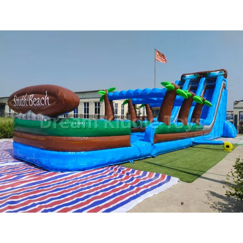 Commercial Tropical Beach Infl - đánh giá và giá Water Slide Inflatable