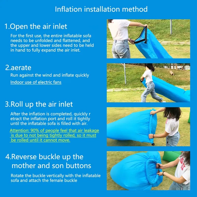 Portable Inflatable Air Sofa,  - đánh giá và giá Pool Lounger Inflatable