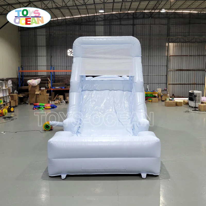 White Inflatable Water Slide w - đánh giá và giá Water Slide Inflatable