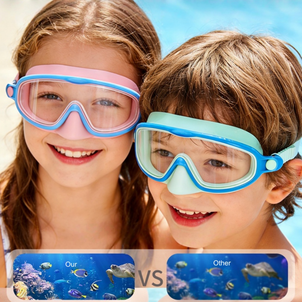 Kids Swimming Goggles with Nos - đánh giá và giá Swim Goggles Anti Fog Uv