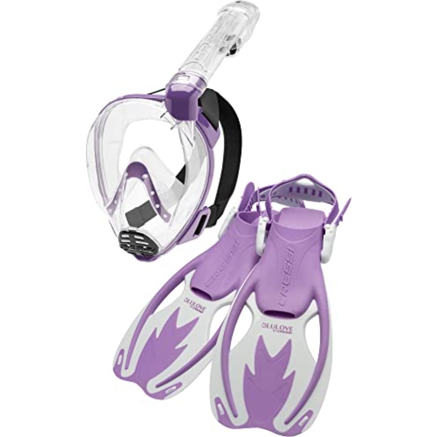 Junior snorkeling kit for kids - đánh giá và giá Snorkel Mask Full Face
