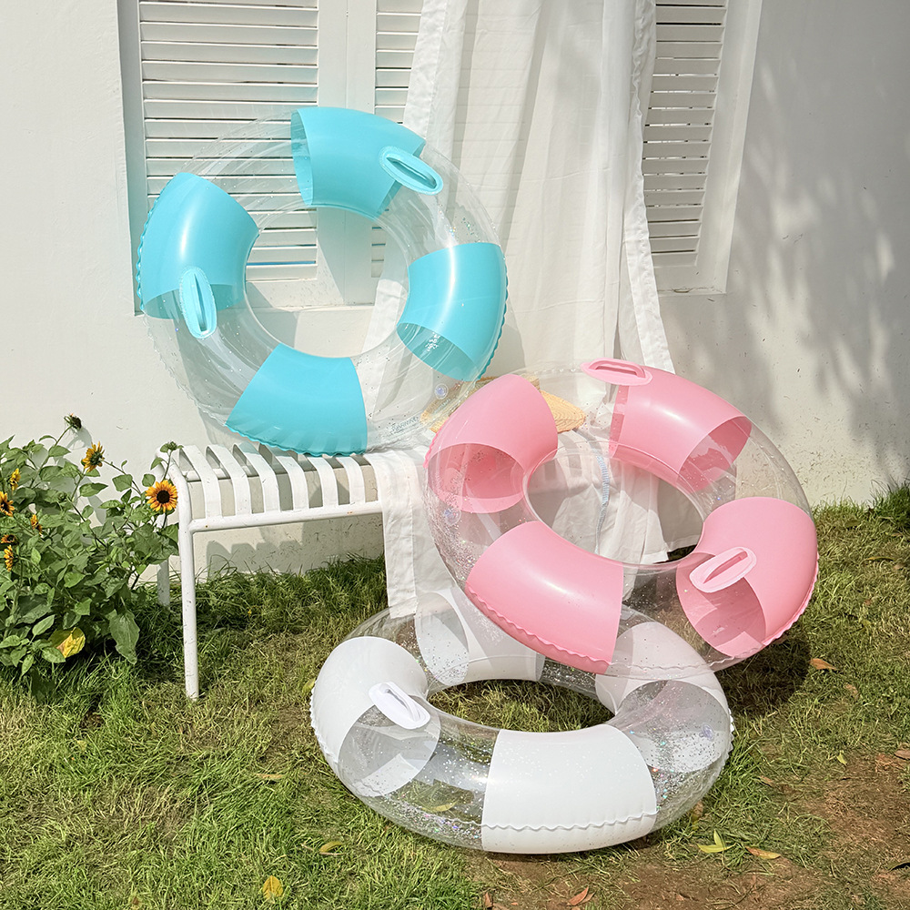Transparent  Swimming Ring Adu - đánh giá và giá Pool Lounger Inflatable