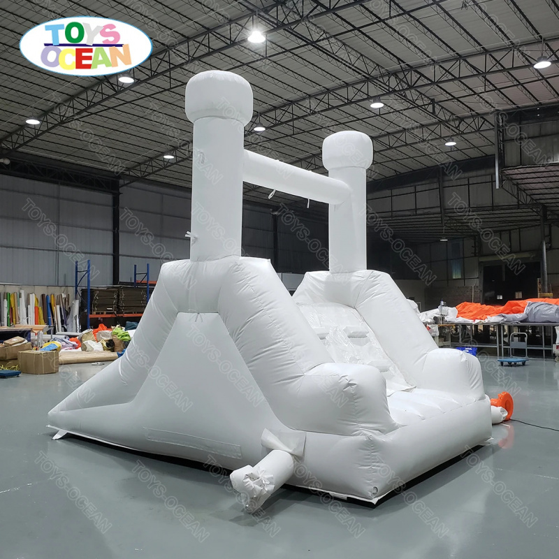 Custom Backyard White Water Sl - đánh giá và giá Water Slide Inflatable