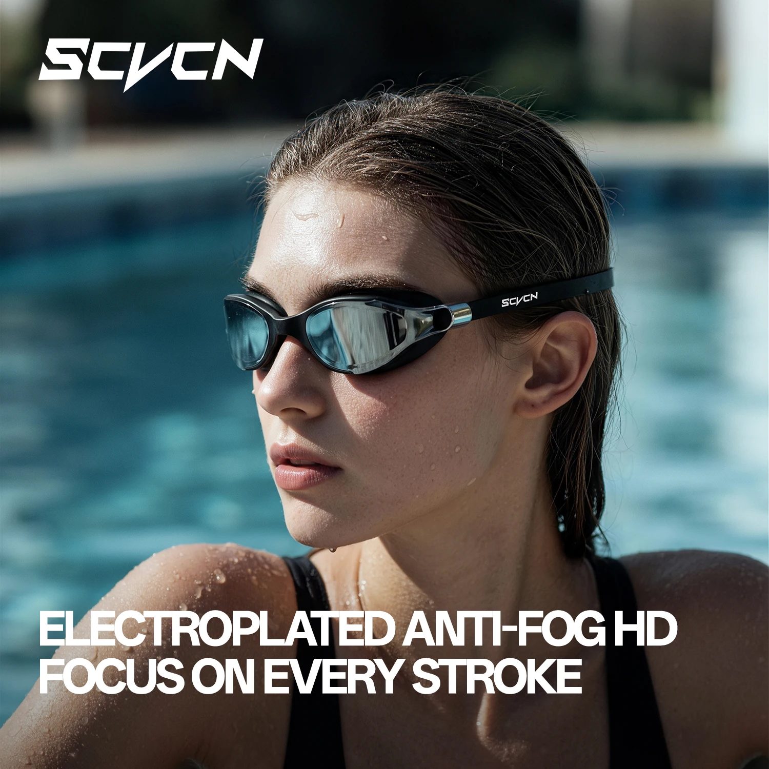 SCVCN Professional Swimming Go - đánh giá và giá Swim Goggles Anti Fog Uv